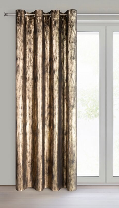 ZASŁONA GOTOWA EMILA 140 X 250 CM CZARNY EUROFIRANY ZASŁONA GOTOWA EMILA 140 X 250 CM CZARNY EUROFIRANY