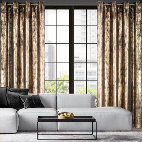 ZASŁONA GOTOWA EMILA 140 X 250 CM CZARNY EUROFIRANY ZASŁONA GOTOWA EMILA 140 X 250 CM CZARNY EUROFIRANY