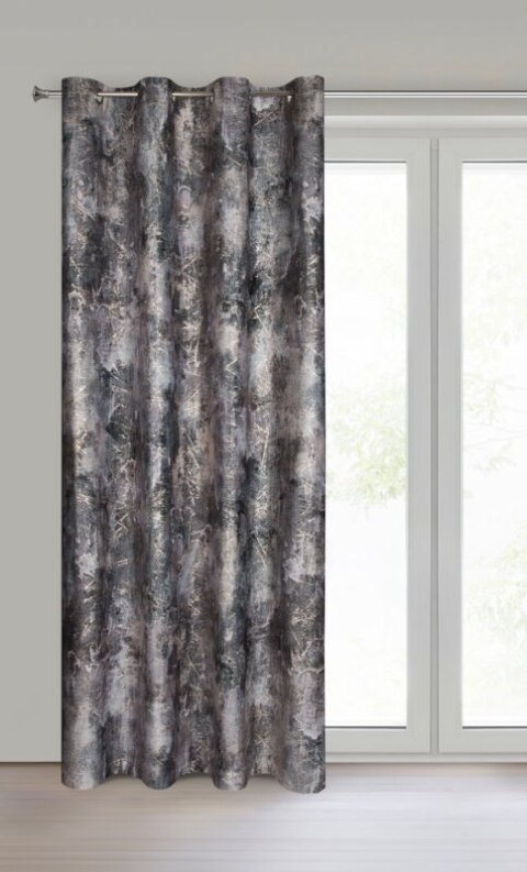 ZASŁONA GOTOWA ESTER 140 X 250 CM BRĄZOWY EUROFIRANY ZASŁONA GOTOWA ESTER 140 X 250 CM BRĄZOWY EUROFIRANY