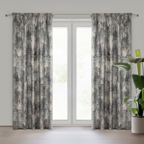 ZASŁONA GOTOWA ESTER NA TAŚMIE 140 X 250 CM SREBRNY EUROFIRANY ZASŁONA GOTOWA ESTER NA TAŚMIE 140 X 250 CM SREBRNY EUROFIRANY
