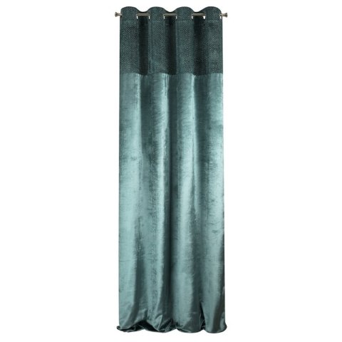 ZASŁONA GOTOWA MADY 140 X 250 CM TURKUSOWY EUROFIRANY ZASŁONA GOTOWA MADY 140 X 250 CM TURKUSOWY EUROFIRANY
