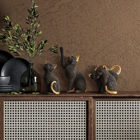 FIGURKA DEKORACYJNA ELDO 10 X 19 X 4 CM CZARNY EUROFIRANY FIGURKA DEKORACYJNA ELDO 10 X 19 X 4 CM CZARNY EUROFIRANY