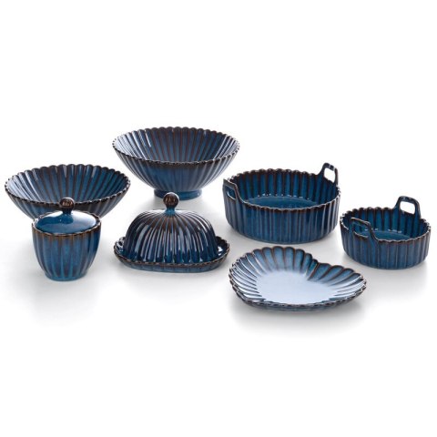 MISA DEKORACYJNA AVRIL 23 X 22 X 10 CM GRANATOWY EUROFIRANY MISA DEKORACYJNA AVRIL 23 X 22 X 10 CM GRANATOWY EUROFIRANY