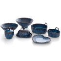 MISA DEKORACYJNA AVRIL FI 21 X 8 CM GRANATOWY EUROFIRANY