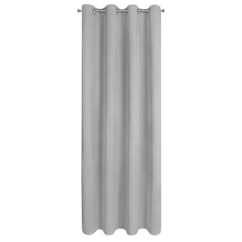 ZASŁONA GOTOWA NITA 140 X 250 CM STALOWY EUROFIRANY ZASŁONA GOTOWA NITA 140 X 250 CM STALOWY EUROFIRANY