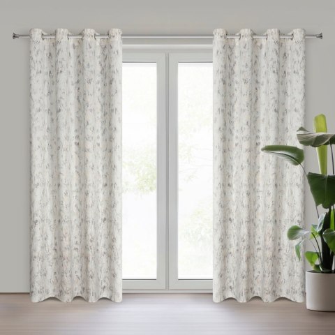 ZASŁONA GOTOWA KORNELIA 140 X 250 CM KREMOWY EUROFIRANY ZASŁONA GOTOWA KORNELIA 140 X 250 CM KREMOWY EUROFIRANY