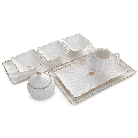 CERAMIKA 14 X 10 X 8 CM KREMOWY EUROFIRANY CERAMIKA 14 X 10 X 8 CM KREMOWY EUROFIRANY