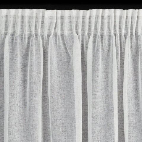 FIRANA GOTOWA MELIA NA TAŚMIE 140 X 270 CM BIAŁY EUROFIRANY FIRANA GOTOWA MELIA NA TAŚMIE 140 X 270 CM BIAŁY EUROFIRANY