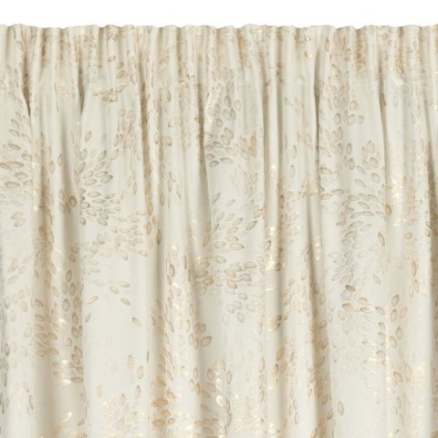 ZASŁONA GOTOWA FELIS NA TAŚMIE 140 X 270 CM KREMOWY EUROFIRANY ZASŁONA GOTOWA FELIS NA TAŚMIE 140 X 270 CM KREMOWY EUROFIRANY