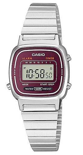 Zegarek Damski CASIO LA670WA-4DF + BOX Zegarek Damski CASIO LA670WA-4DF + BOX