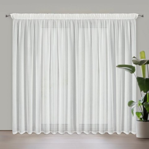 FIRANA GOTOWA HERA NA TAŚMIE 300 X 270 CM BIAŁY EUROFIRANY FIRANA GOTOWA HERA NA TAŚMIE 300 X 270 CM BIAŁY EUROFIRANY