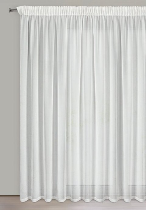FIRANA GOTOWA HERA NA TAŚMIE 300 X 270 CM BIAŁY EUROFIRANY FIRANA GOTOWA HERA NA TAŚMIE 300 X 270 CM BIAŁY EUROFIRANY