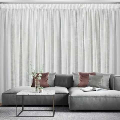 FIRANA GOTOWA HERA NA TAŚMIE 300 X 270 CM BIAŁY EUROFIRANY FIRANA GOTOWA HERA NA TAŚMIE 300 X 270 CM BIAŁY EUROFIRANY