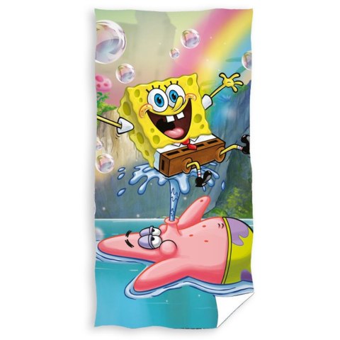 Ręcznik bawełniany 70x140 Spongebob Carbotex Ręcznik bawełniany 70x140 Spongebob Carbotex