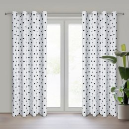 ZASŁONA GOTOWA BUSA 140 X 250 CM BIAŁY EUROFIRANY