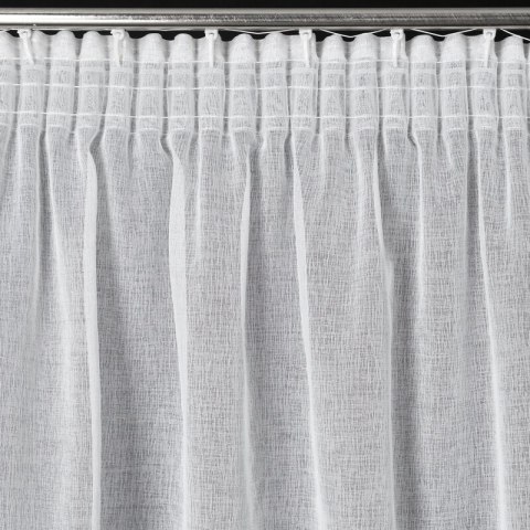 FIRANA GOTOWA LUCILA NA TAŚMIE 140 X 270 CM BIAŁY EUROFIRANY FIRANA GOTOWA LUCILA NA TAŚMIE 140 X 270 CM BIAŁY EUROFIRANY