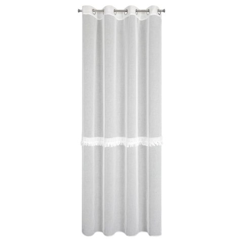 FIRANA GOTOWA ROXANA 140 X 250 CM BIAŁY EUROFIRANY FIRANA GOTOWA ROXANA 140 X 250 CM BIAŁY EUROFIRANY