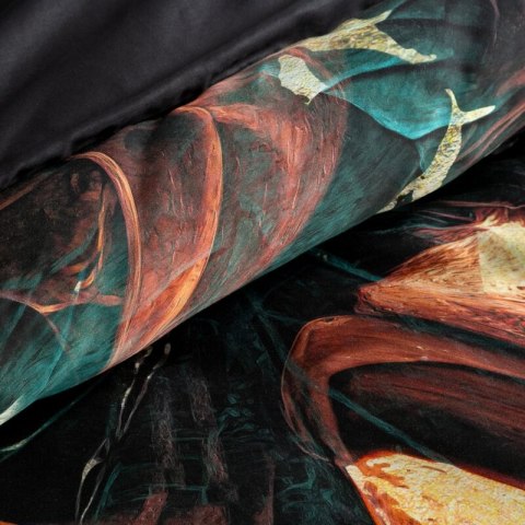 POŚCIEL EVA 16 220 X 200 CM CZARNY EUROFIRANY POŚCIEL EVA 16 220 X 200 CM CZARNY EUROFIRANY
