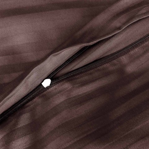 Pościel satyna bawełniana CIZGILI BROWN/160x200 EXCLUSIVE Darymex Pościel satyna bawełniana CIZGILI BROWN/160x200 EXCLUSIVE Darymex