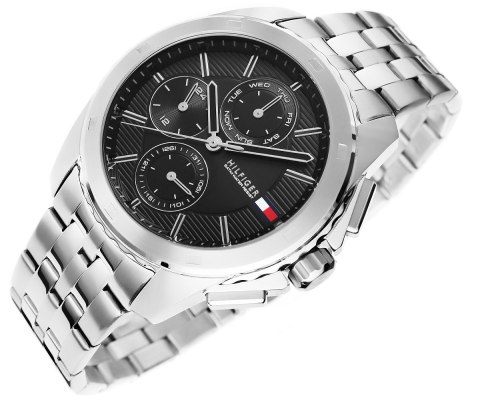 Zegarek Męski Tommy Hilfiger Walker 1710620 + BOX Zegarek Męski Tommy Hilfiger Walker 1710620 + BOX