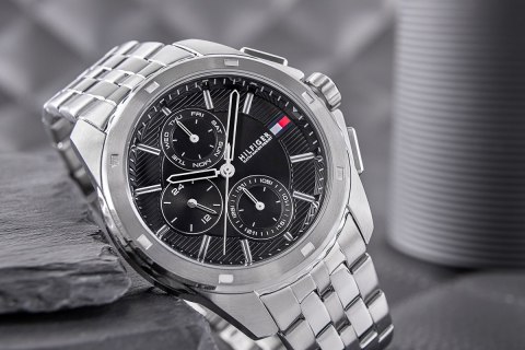 Zegarek Męski Tommy Hilfiger Walker 1710620 + BOX Zegarek Męski Tommy Hilfiger Walker 1710620 + BOX
