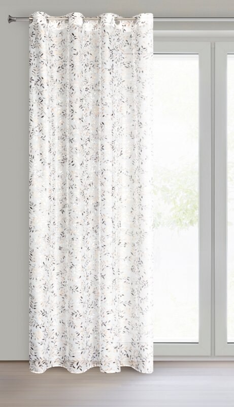 ZASŁONA GOTOWA TERRY 140 X 250 CM BIAŁY EUROFIRANY ZASŁONA GOTOWA TERRY 140 X 250 CM BIAŁY EUROFIRANY
