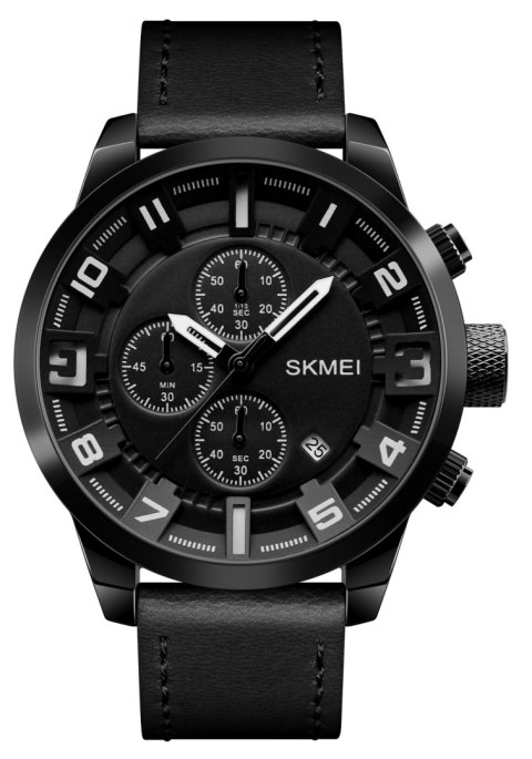Zegarek Męski Skmei 1309BK + BOX Zegarek Męski Skmei 1309BK + BOX