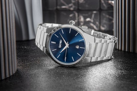 Zegarek Męski Skmei 9140SIBU + BOX Zegarek Męski Skmei 9140SIBU + BOX