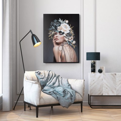 OBRAZ 658 60 X 80 CM CIEMNOSZARY EUROFIRANY OBRAZ 658 60 X 80 CM CIEMNOSZARY EUROFIRANY