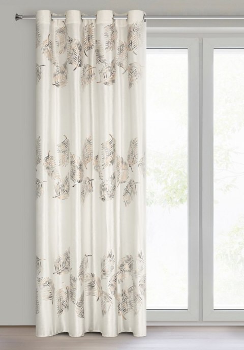 ZASŁONA GOTOWA IDALIA 140 X 250 CM KREMOWY EUROFIRANY ZASŁONA GOTOWA IDALIA 140 X 250 CM KREMOWY EUROFIRANY