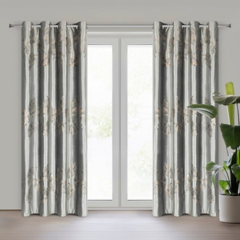 ZASŁONA GOTOWA IDALIA 140 X 250 CM SREBRNY EUROFIRANY ZASŁONA GOTOWA IDALIA 140 X 250 CM SREBRNY EUROFIRANY