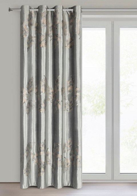 ZASŁONA GOTOWA IDALIA 140 X 250 CM SREBRNY EUROFIRANY ZASŁONA GOTOWA IDALIA 140 X 250 CM SREBRNY EUROFIRANY