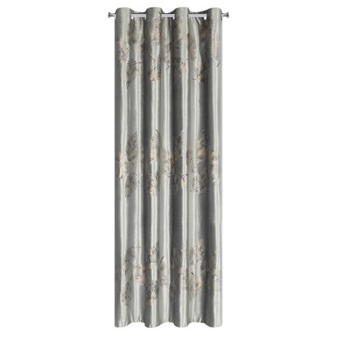 ZASŁONA GOTOWA IDALIA 140 X 250 CM SREBRNY EUROFIRANY ZASŁONA GOTOWA IDALIA 140 X 250 CM SREBRNY EUROFIRANY