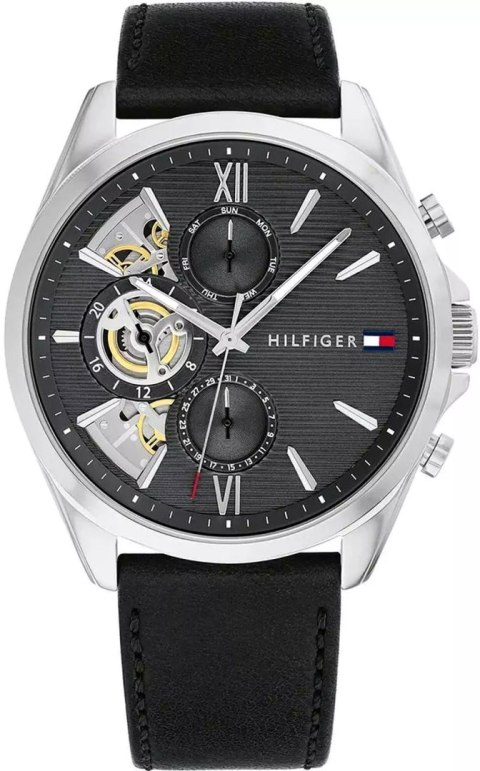 Zegarek Męski Tommy Hilfiger Baker Open Heart 1710644 + BOX Zegarek Męski Tommy Hilfiger Baker Open Heart 1710644 + BOX