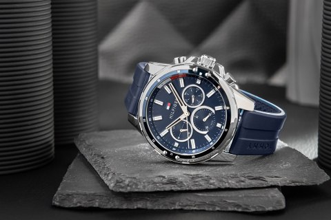 Zegarek Męski Tommy Hilfiger Mason 1791791 + BOX Zegarek Męski Tommy Hilfiger Mason 1791791 + BOX