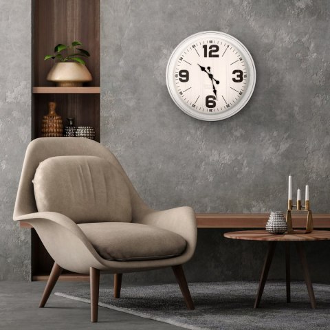 ZEGAR DEKORACYJNY 90 50 X 6 X 50 CM BIAŁY EUROFIRANY ZEGAR DEKORACYJNY 90 50 X 6 X 50 CM BIAŁY EUROFIRANY