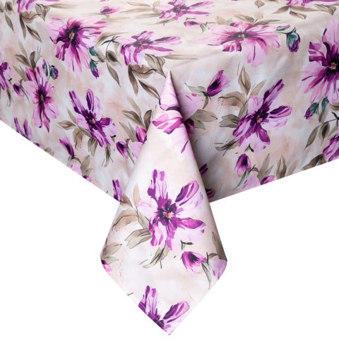 OBRUS GARDEN 140 X 220 CM KREMOWY EUROFIRANY OBRUS GARDEN 140 X 220 CM KREMOWY EUROFIRANY