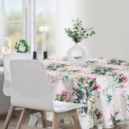 OBRUS GARDEN O 150 CM BIAŁY EUROFIRANY