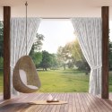 ZASŁONA GOTOWA GARDEN 12 NA TAŚMIE 155 X 200 CM KREMOWY EUROFIRANY