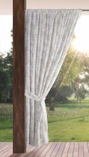 ZASŁONA GOTOWA GARDEN 12 NA TAŚMIE 155 X 200 CM KREMOWY EUROFIRANY