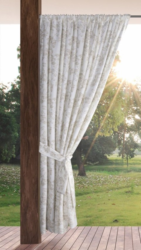 ZASŁONA GOTOWA GARDEN 12 NA TAŚMIE 155 X 200 CM KREMOWY EUROFIRANY ZASŁONA GOTOWA GARDEN 12 NA TAŚMIE 155 X 200 CM KREMOWY EUROFIRANY