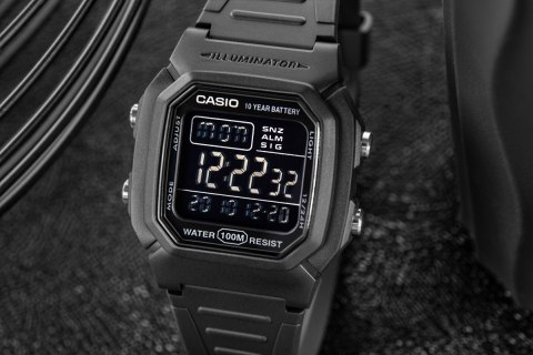 Zegarek Męski CASIO W-800H-1BVDF + BOX Zegarek Męski CASIO W-800H-1BVDF + BOX