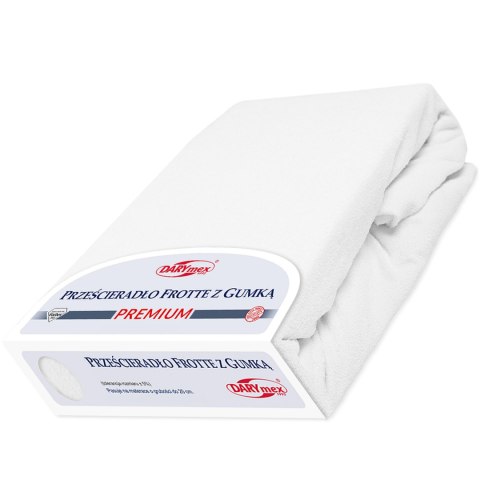 Prześcieradło frotte z gumką 001/110/120x200 PREMIUM Darymex Prześcieradło frotte z gumką 001/110/120x200 PREMIUM Darymex