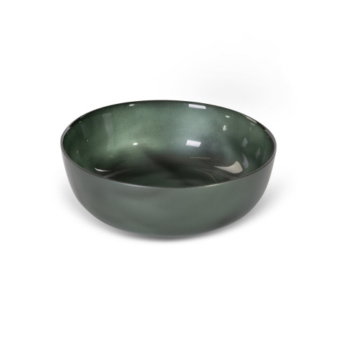 SZKLANA MISA DEKORACYJNA NIKOL FI 21 X 7 CM ZIELONY EUROFIRANY SZKLANA MISA DEKORACYJNA NIKOL FI 21 X 7 CM ZIELONY EUROFIRANY