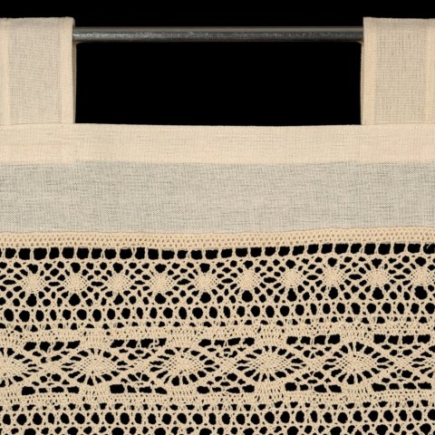 FIRANA GOTOWA MADDELINE NA SZELKACH 150 X 35 CM JASNOBEŻOWY EUROFIRANY FIRANA GOTOWA MADDELINE NA SZELKACH 150 X 35 CM JASNOBEŻOWY EUROFIRANY