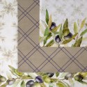 KOMPLET RĘCZNIKÓW KUCHENNYCH OLIVE 50 X 75 CM NATURALNY EUROFIRANY