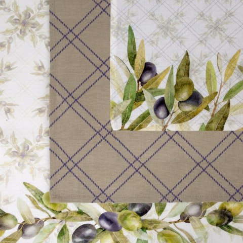 KOMPLET RĘCZNIKÓW KUCHENNYCH OLIVE 50 X 75 CM NATURALNY EUROFIRANY KOMPLET RĘCZNIKÓW KUCHENNYCH OLIVE 50 X 75 CM NATURALNY EUROFIRANY