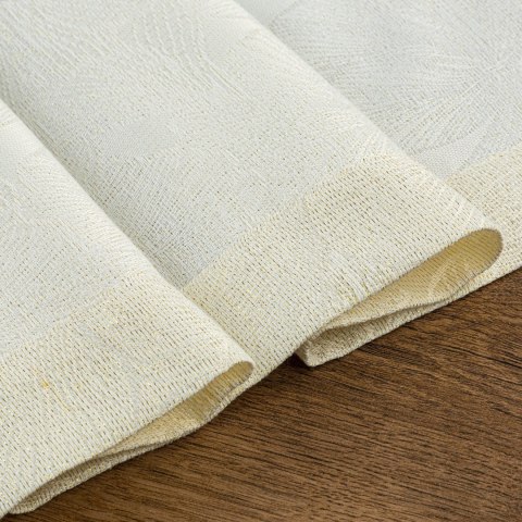 OBRUS LILIAN 40 X 140 CM KREMOWY EUROFIRANY OBRUS LILIAN 40 X 140 CM KREMOWY EUROFIRANY