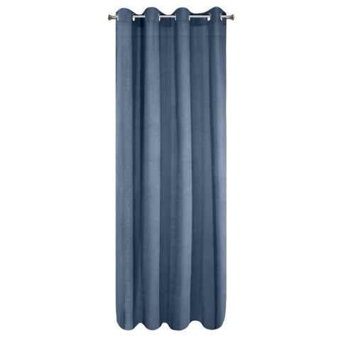 ZASŁONA GOTOWA CLARISA 140 X 270 CM GRANATOWY EUROFIRANY ZASŁONA GOTOWA CLARISA 140 X 270 CM GRANATOWY EUROFIRANY