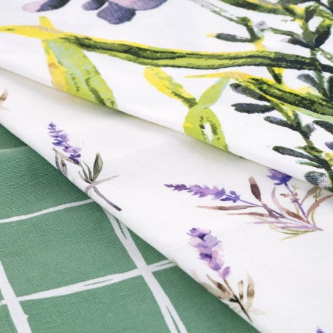 KOMPLET RĘCZNIKÓW KUCHENNYCH LAVENDER 50 X 75 CM NATURALNY EUROFIRANY KOMPLET RĘCZNIKÓW KUCHENNYCH LAVENDER 50 X 75 CM NATURALNY EUROFIRANY